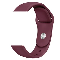 Premium Silicone Watch Band - Versatile Fitness & Lifestyle Accessory, Available in Multiple Sizes - Garmin Venu 3S 2S (Wine red)