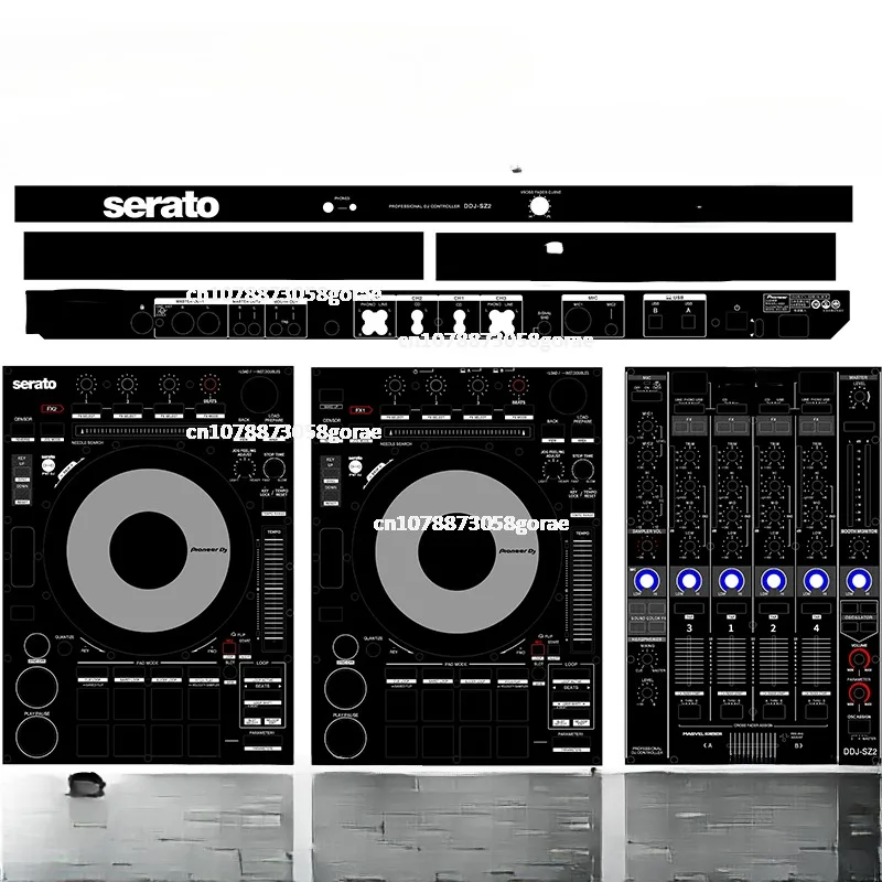 

DDJ SZ2 RZ SZ Controller Dj Disc Printer Panel Film Full Surround Protective Film Color Sticker