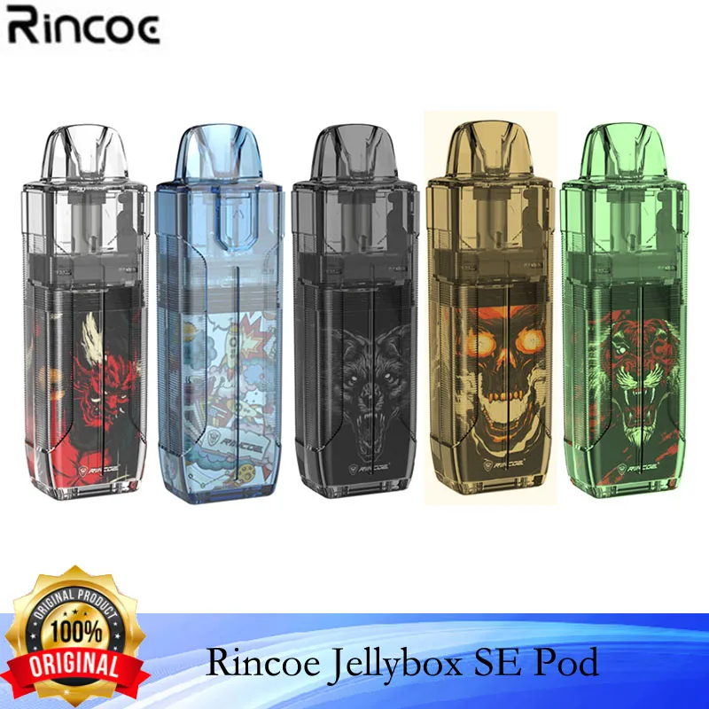 OriginalRincoeJellyboxSEPodVapeKit500mAhBatteryWithJellybox