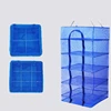 Layers Drying Net for Herbs Hanging Basket Folding Dry Rack Herb Drying Net Dryer Bag Mesh For Flowers Buds Plants Organizer 1
