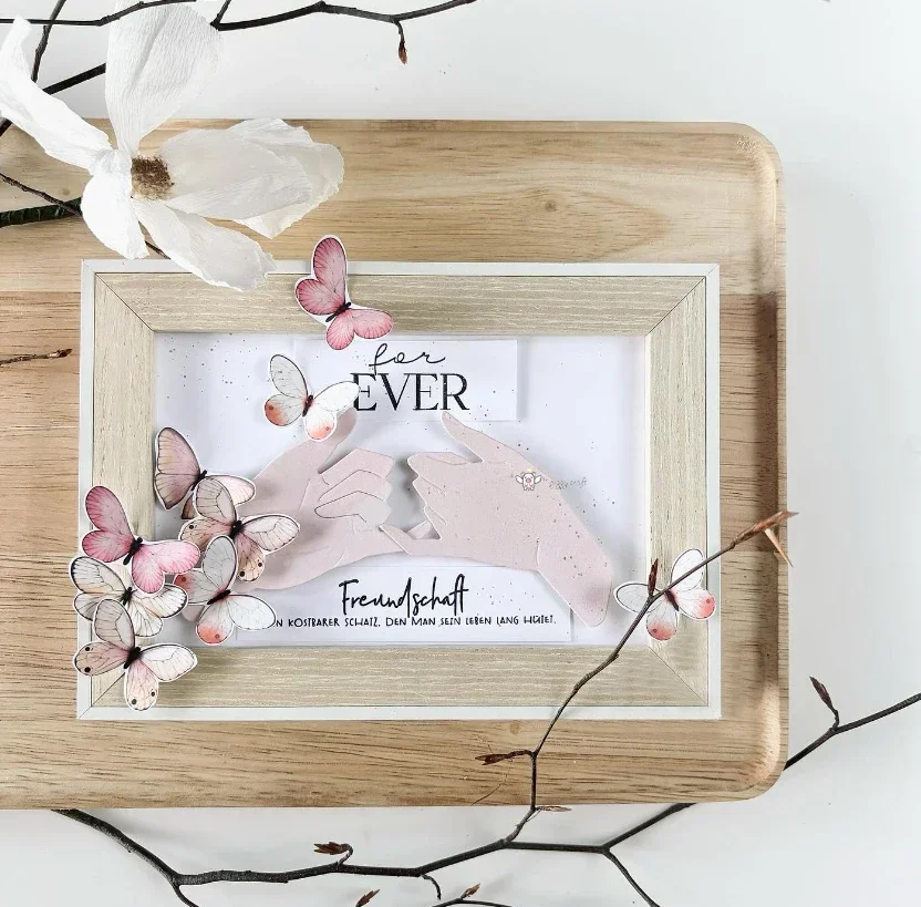 Mmao Crafts Metall-Stanzformen, Schneidformen, Handdekoration, Scrapbook-Papier, Bastelmesser, Schablonen, Stanzschablonen