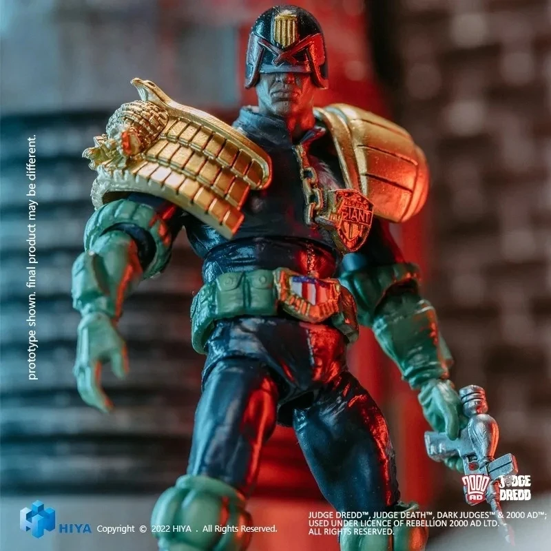 

HIYA EMJ0110 Изысканный мини 1/18 2000AD гигантский судей