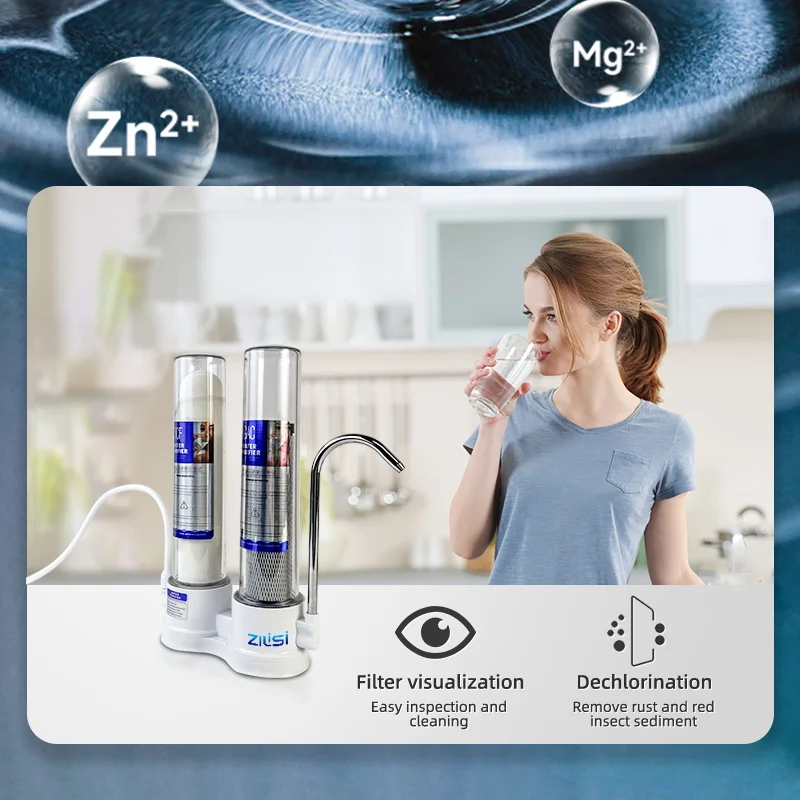 Tap Water Purifiers Filtration System Kitchen Water Filter faucet Ceramic Filter Percolator softener Treatment Machine water filter