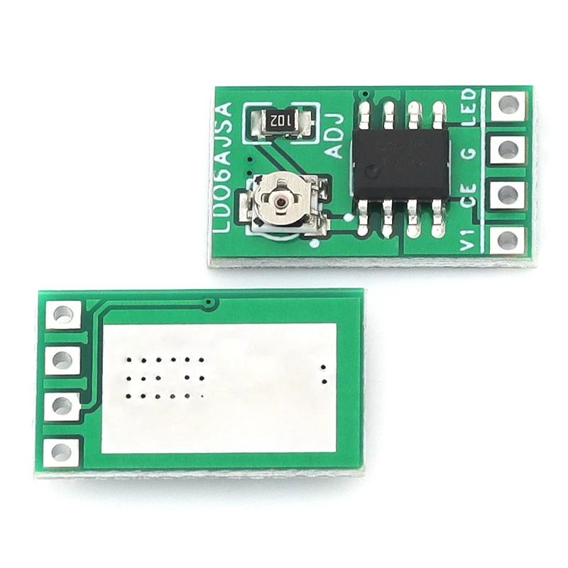 PWM 제어 보드 LED 드라이버 30-1500MA 정전류 조절 가능 모듈, 18650 리튬 이온 DC 3.3V 3.7V 5V에 적합