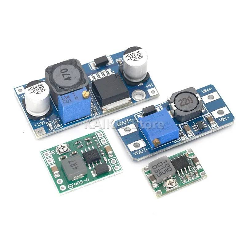Voltage Regulator Module DC-DC Voltage stabilized power supply Adjustable boost& buck LM2596S-ADJ MT3608 MP1584EN