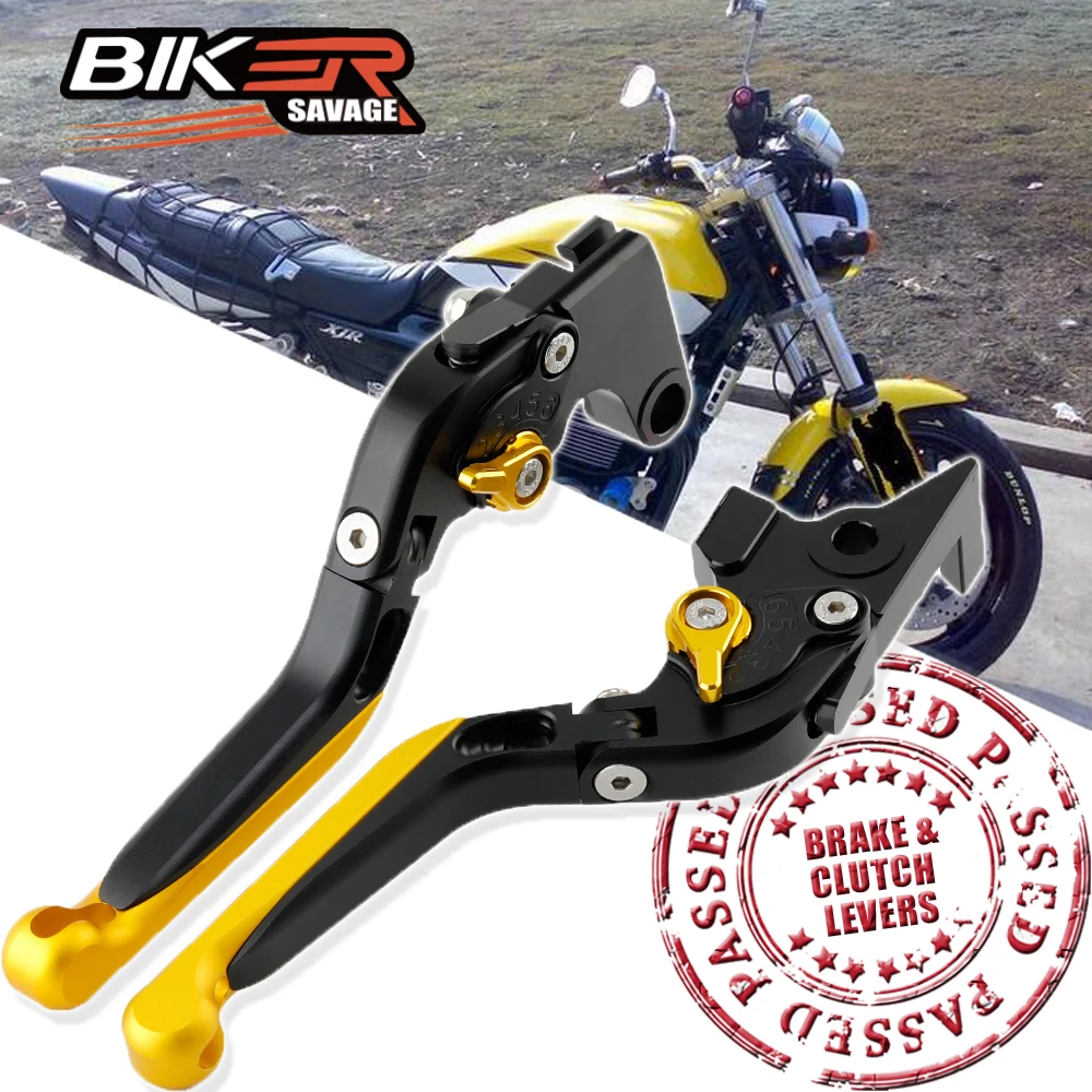 

Adjustable Folding Extendable Moto Brake & Clutch Levers For YAMAHA TDM900 XJR 400 FZS 600 FAZER Products Motorcycle Accessories