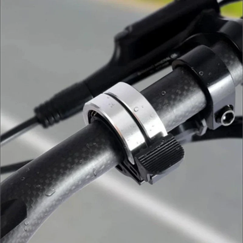 Super Loud Bicycle Bell Adults Invisible Horn Design Universal Cycling Safety Accessory Riding Equipment