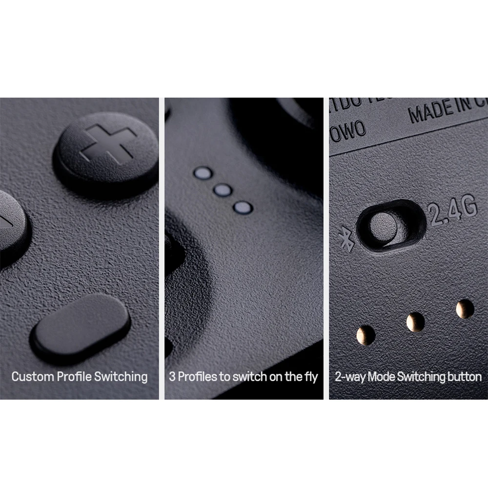 8BitDo Ƽ  2.4G  Ʈѷ,  ũ, PC,  10, 11, ȵ̵  ũ 