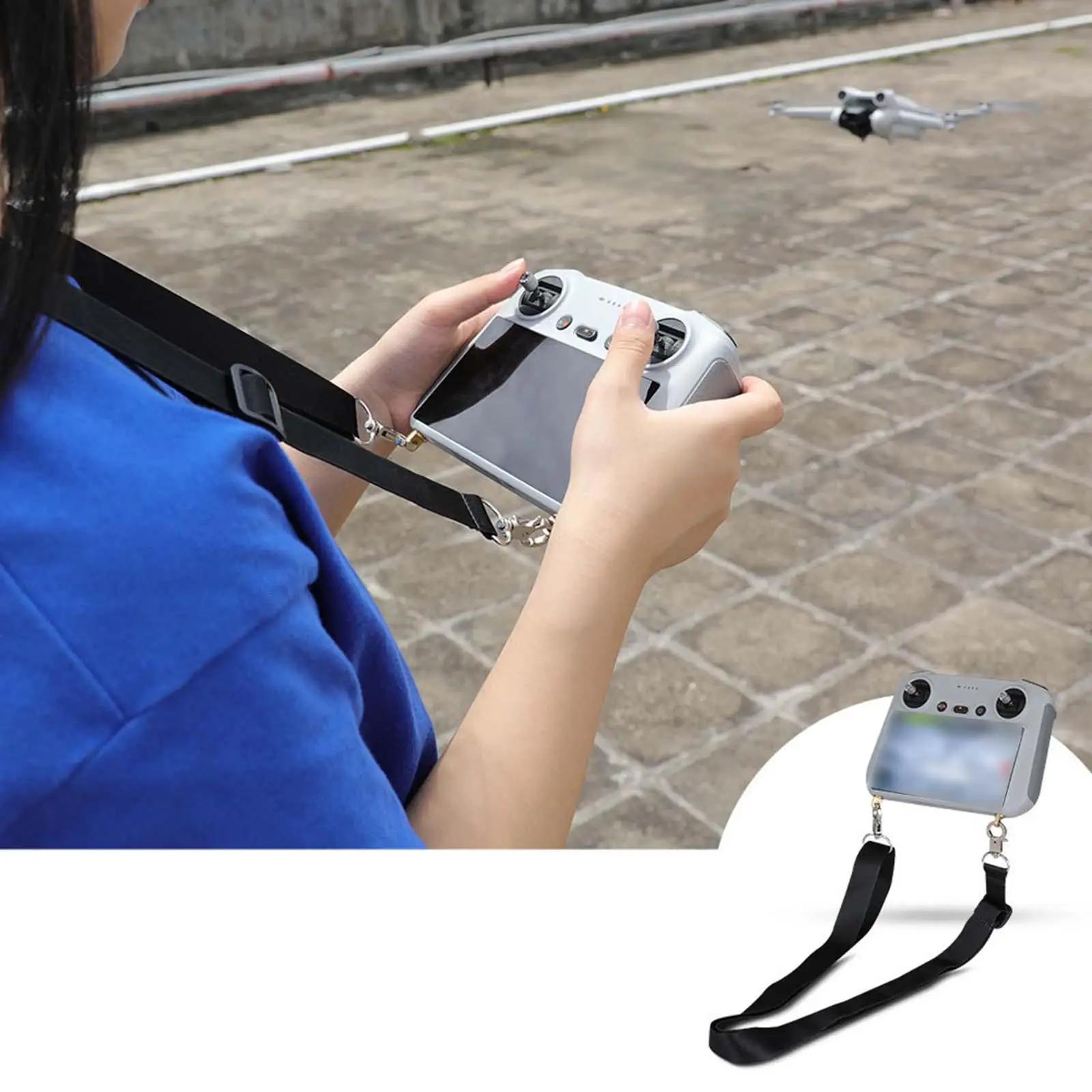 HangingRemoteControllerStrap72134cmWHookFitforDJIMini3Pro