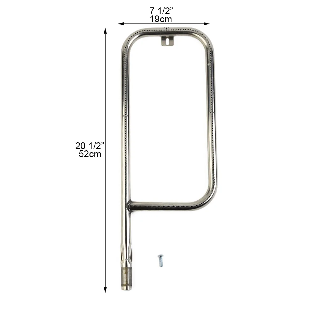

Сменная горелка для гриля 52*19 см 60041/69956/41862, горелка для Weber Q200/Q220/Q2000/Q2200, нержавеющая сталь, новый бренд