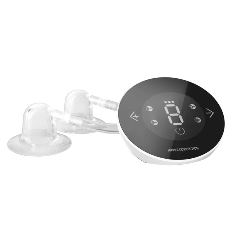 

Electric Nipple Corrector for Inverted Nipples Flat Nipple Puller with Strong Suction Cups Automatic Short Nipple Pump