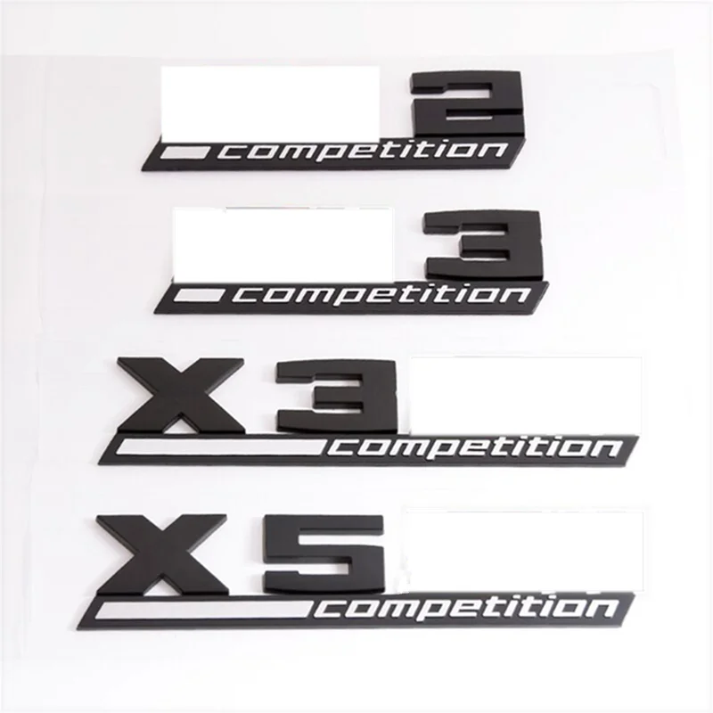 BMW M Performance Rear Emblem for X3, X4 & X5 | OEM-Style Aftermarket Badge