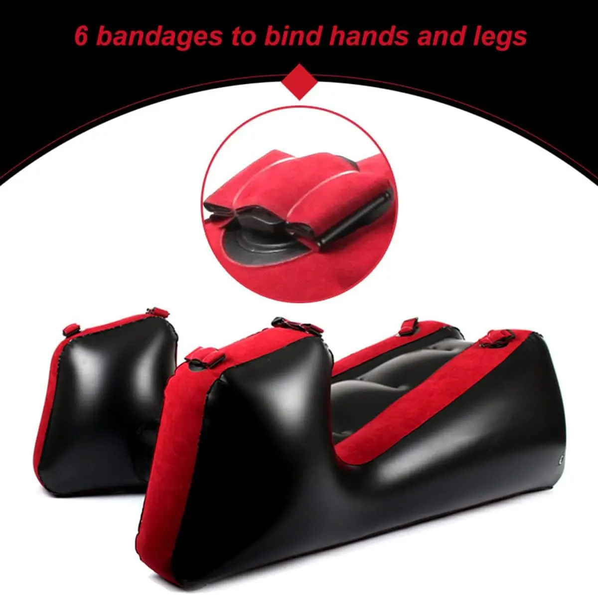 Inflatable Sex Sofa Furniture PVC Flocked Sex Chair Ramp Bondage BDSM Cushion Couples Toys for Deeper Position Pillow Stool sex toys,sex chair bed