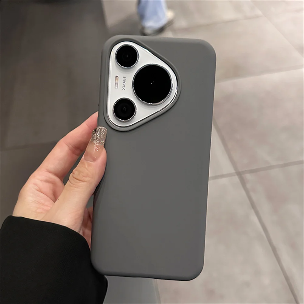 Enhanced Liquid Silicone Shockproof Phone Case - Soft Candy Skin Cover