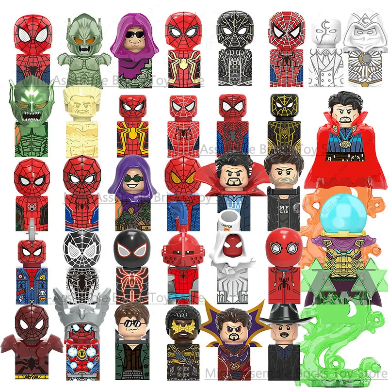 

KT1055 Disney anime heroes bricks movies X1833 X1895 X1896 XP424 XP426 mini action toy figures Assemble blocks kids toys gift