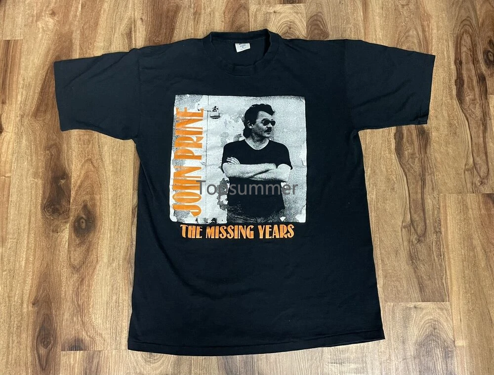 

Vintage Tour 1991-1992 John Prine Missing Years T-Shirt Rare Sz Xl