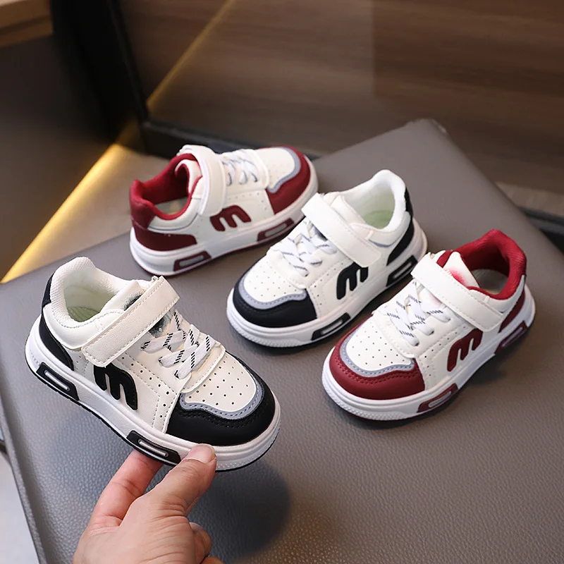 2024 Autumn New Casual Shoes for Children Fashion Anti-slip Sneakers Boys and Girls Sport Shoes Soft Sole Kids Walking Shoes 1