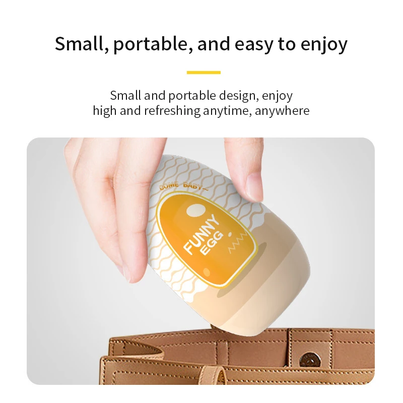 Mini Cups Masturbator Egg Portable Stimulator Penis Massager Soft Rubber for Men Realistic Vagina Pocket Pussy male masturbator