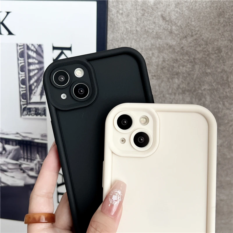 Capa de celular TPU macia com bolhas para Samsung Galaxy A03 A03S A04E M12 A12 A13 LTE A14 capa protetora de câmera_voghion.com