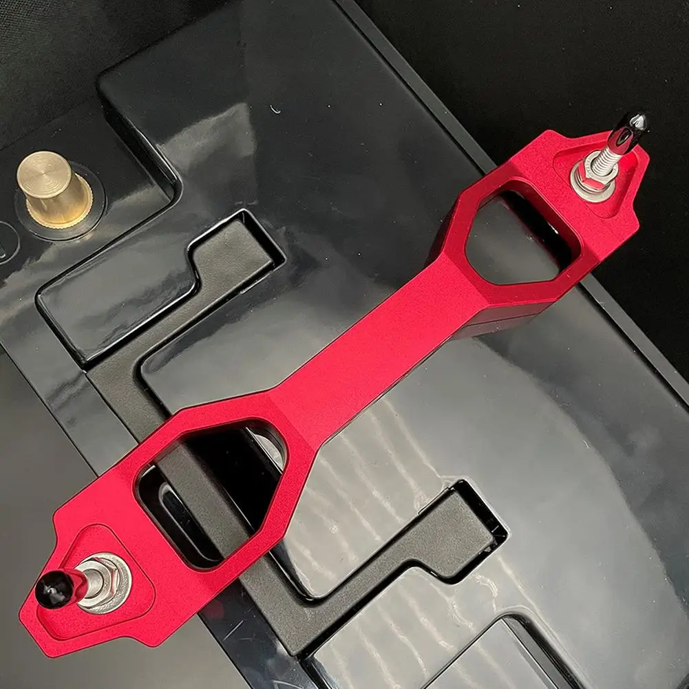 

Battery Hold Down Sets With Billet Aluminum Heavy Duty Battery Tie Down Bracket With J Bolts Accessories