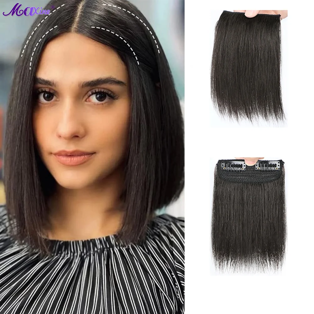 

Invisible Hair pad piece Seamless Clip In Hair Piece Hair Extension Hair Topper for Thinning Hair Women 15CM/6INCH