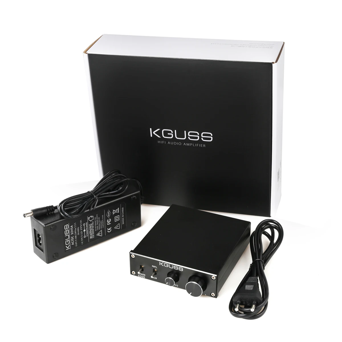 KGUSS G300 high-power 300W single-channel subwoofer power amplifier TPA3255 HIFI audio home theater full frequency digital power 6