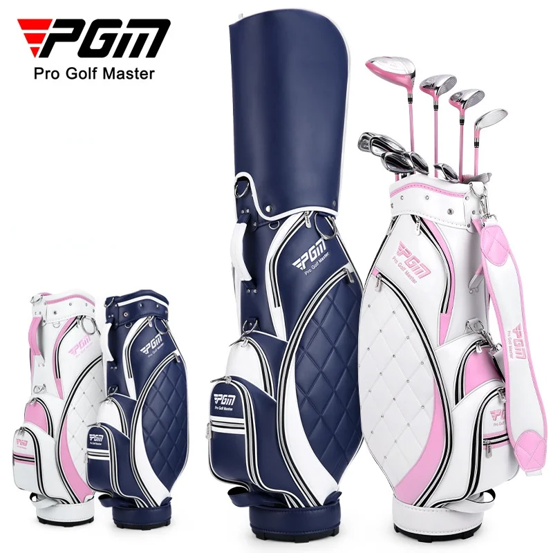

PGM Women Golf Bag Light TPU Golf Clubs Bag 2 Colors Waterproof Cloth Ball Bag