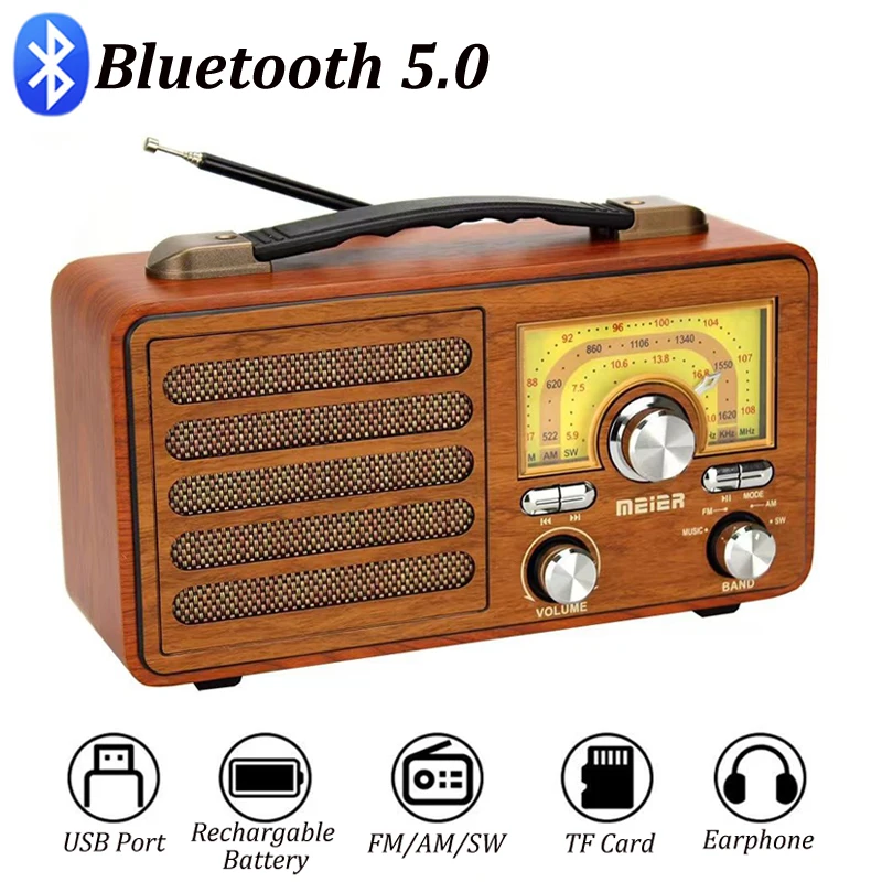 Cuaderno capa Universidad Portable Fm Radio Bluetooth | Portable Radio Fm Sw Bluetooth | Radio Fm  Retro - Portable - Aliexpress