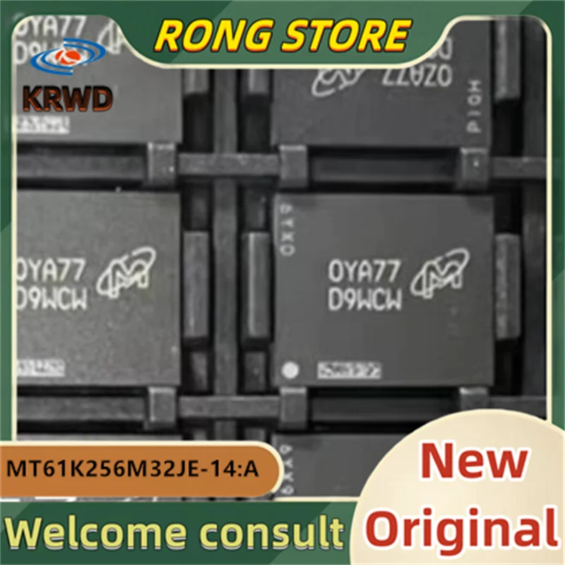 

(3 шт.) D9WCW MT61K256M32JE-14: Бриллиантовая DDR6 видеопамять, новый и оригинальный чип IC