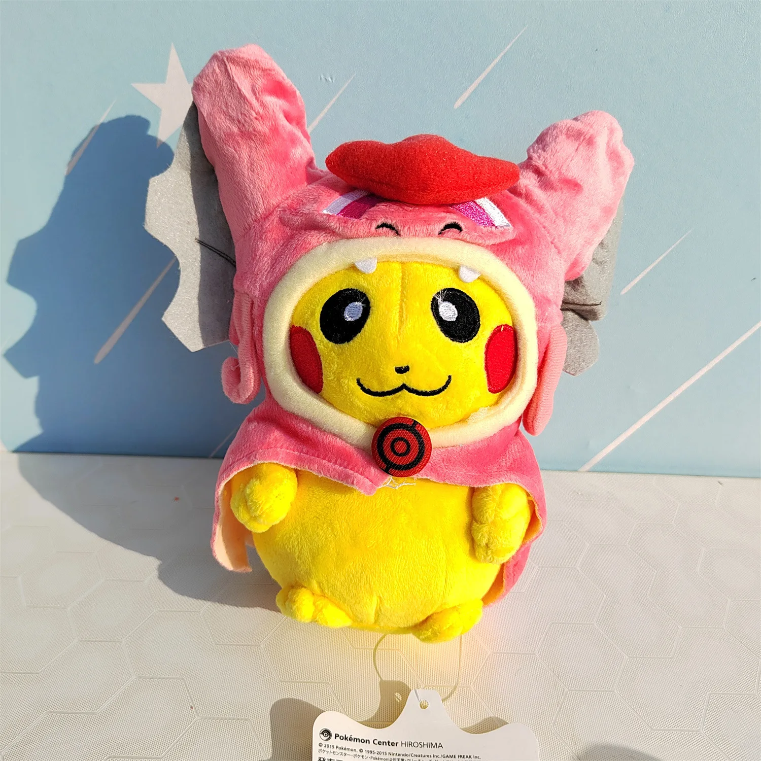 Boneco De Pelucia Sylveon Pokemon Center Pikachu Eevee Tomy