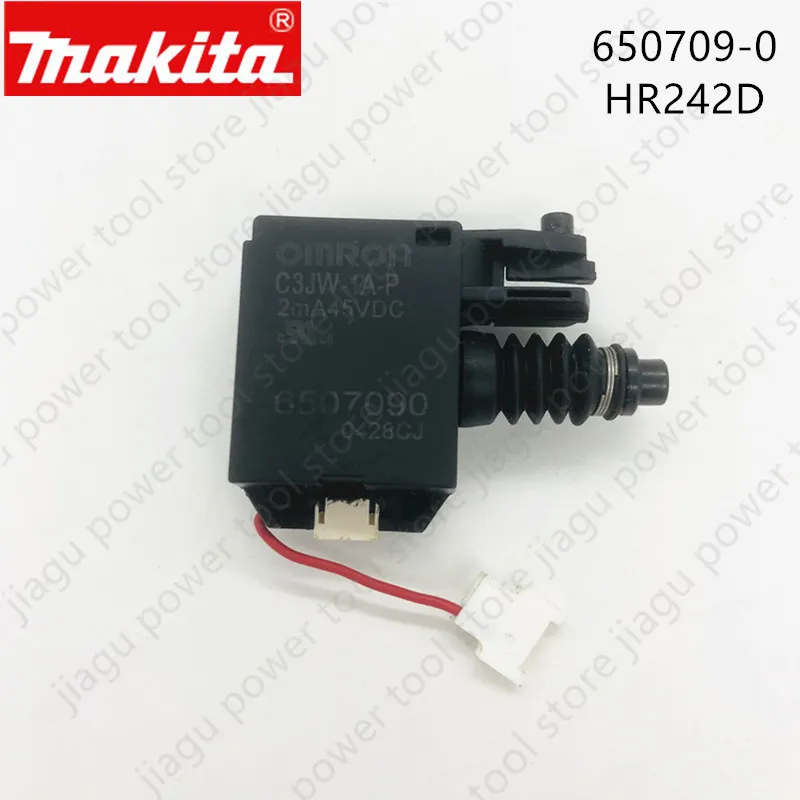 Makita 650709-0 Interruttore 6507090 Per Dhr242 Dhr243 Bhr242 Bhr243 Doppi362 Hr242D Dhr242Z Parti Di Utensili Elettrici