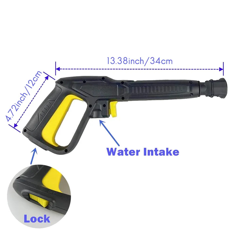 Car Wash Tool for-Karcher K2 K3 K4 K5 K6 K7 High Pressure Washer Replacement Car Wash Cleaner 4