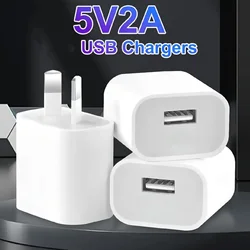 High - Speed USB Wall Charger - Efficient 5V/2.1A Power Adapter for Mobile Devices, SAA Certified
