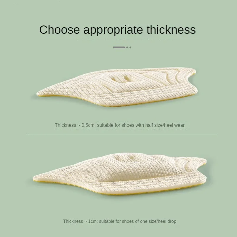 Shoe Pad Foot Heel Cushion Pads Sports Shoes Adjustable Antiwear Feet Inserts Insoles Heel Protector Sticker Insole 5 Pairs shoe insoles