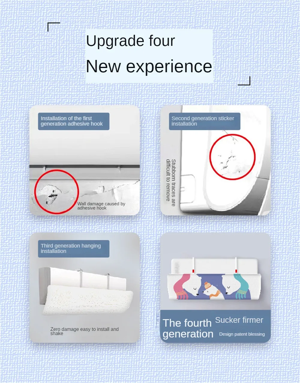 BW18791-Déflecteur De Vent Pour Climatiseur. Pare Brise Réglable. Déflecteur D'air Pour La