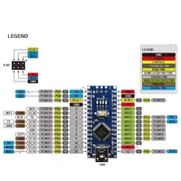 Mini / Type-C / Micro USB Nano 3.0 With the bootloader compatible Nano controller for arduino CH340 USB driver 16Mhz ATMEGA328P - Image 5