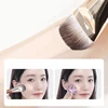 3/2/1pcs Ultra Thin Foundation Brush Soft Hair Thin Face Contour Brush Flat Contour Brush Blending Foundation Cream Makeup Tools 4