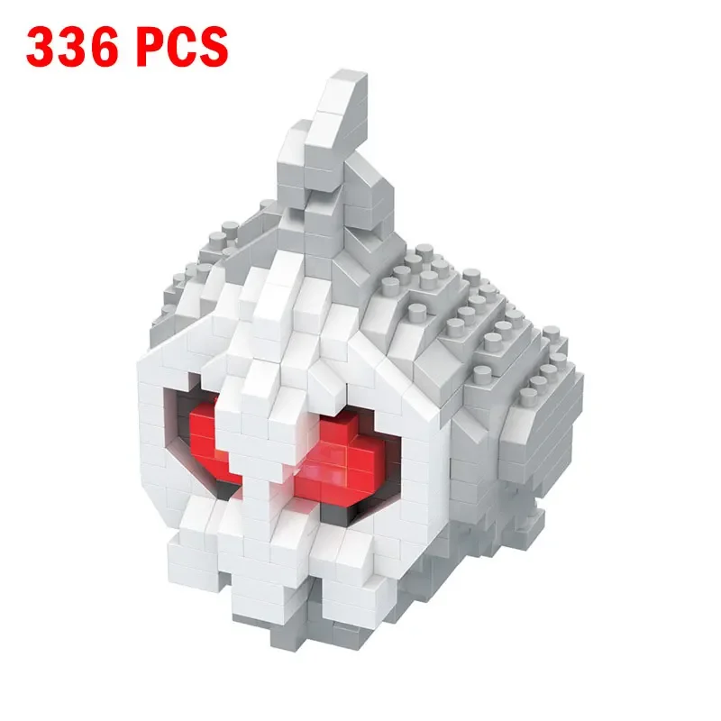 thumbnail image 1 of 66 piezas de Pokémon, bloques de construcción pequeños, dibujos animados de Pikachu, modelo animal, juego educativo, gráficos, juguetes de Pokémon para cumpleaños de niños, 1 of 5