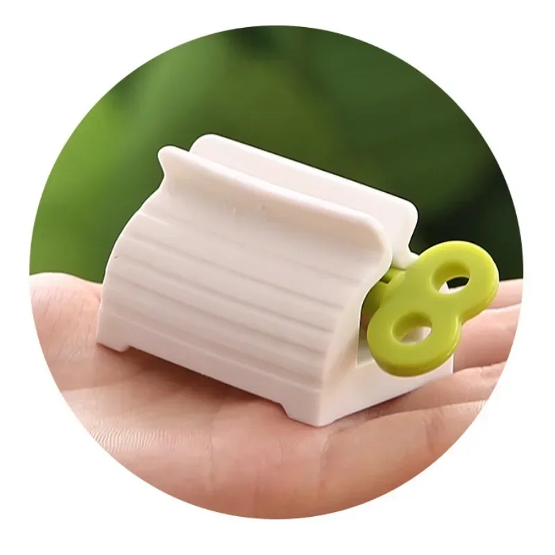 Toothpaste Squeezer Mini Rolling Tube Dispenser Seat Holder Stand Easy Cleaning for Bathroom Household Cosmetics toothpaste squeezer