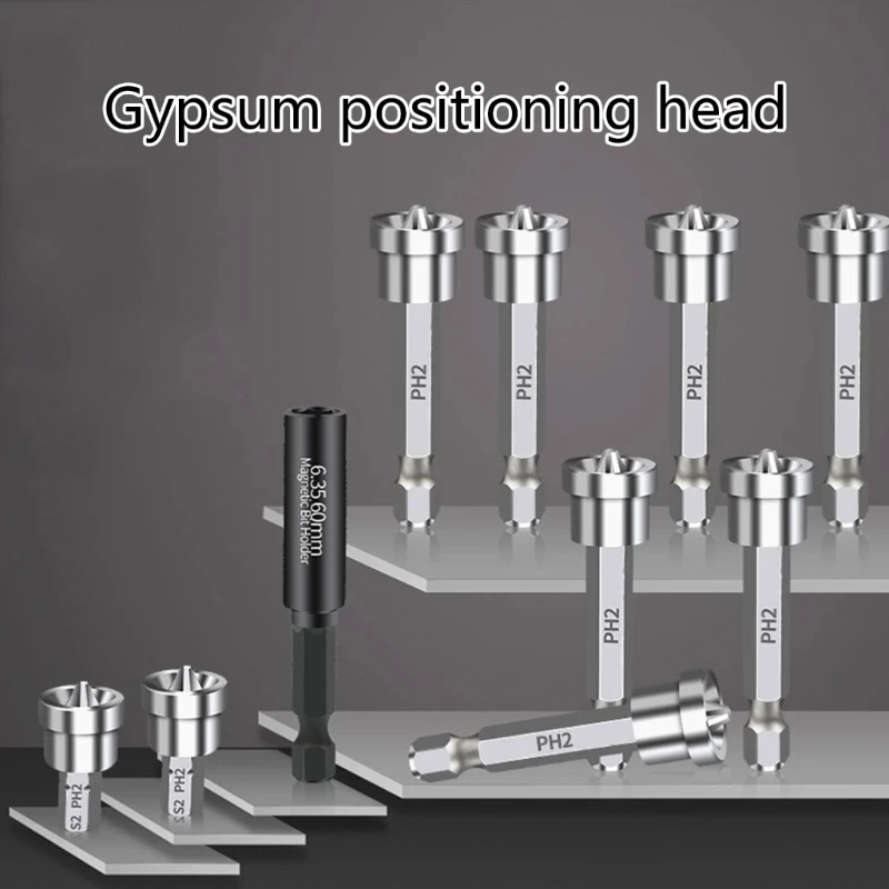 

Set of 10 Screwdriver Attachments Reliable & Long Lasting Screwdriver Bits Drop Shipping
