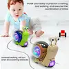 Electric Children's Toy Crab Snail Doll With Cute Interesting Design Sound And Light Swing Automatic Walking To Avoid Obstacles 3