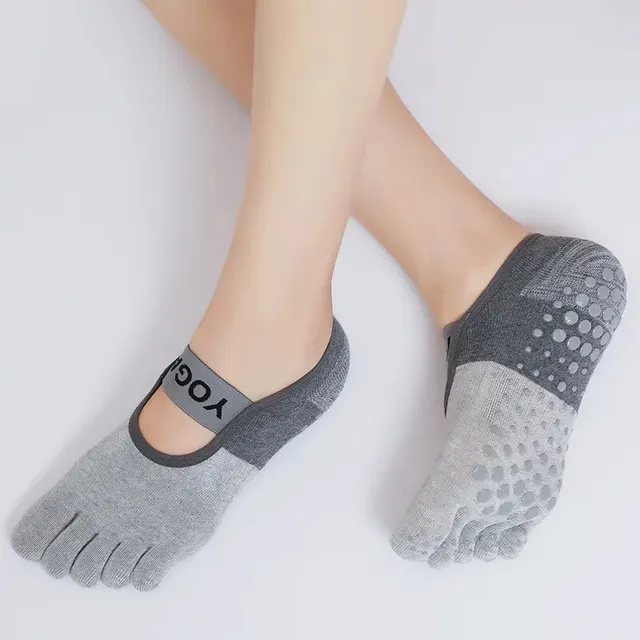 Women’s Non-Slip Five-Toe Yoga Socks 3