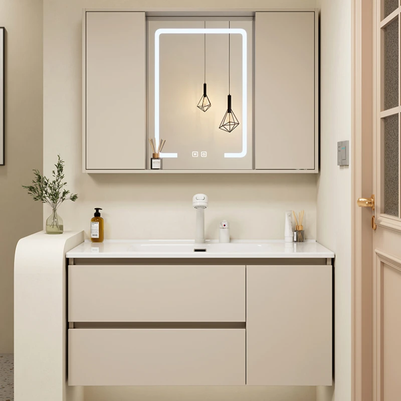 

Laundry Storage Bathroom Cabinet Modern Wall Multifunctional Bathroom Cabinet Large Capacity Mobile Bagno Home Furniture CC