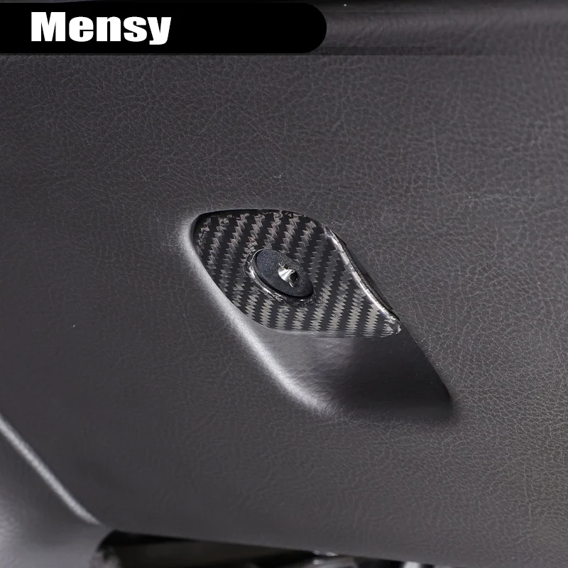 

Для Chevrolet Corvette C6 2005-2013 натуральное углеродное волокно автомобильный пассажирский перчаточный ящик ручка Наклейка Автомобильные аксессуары