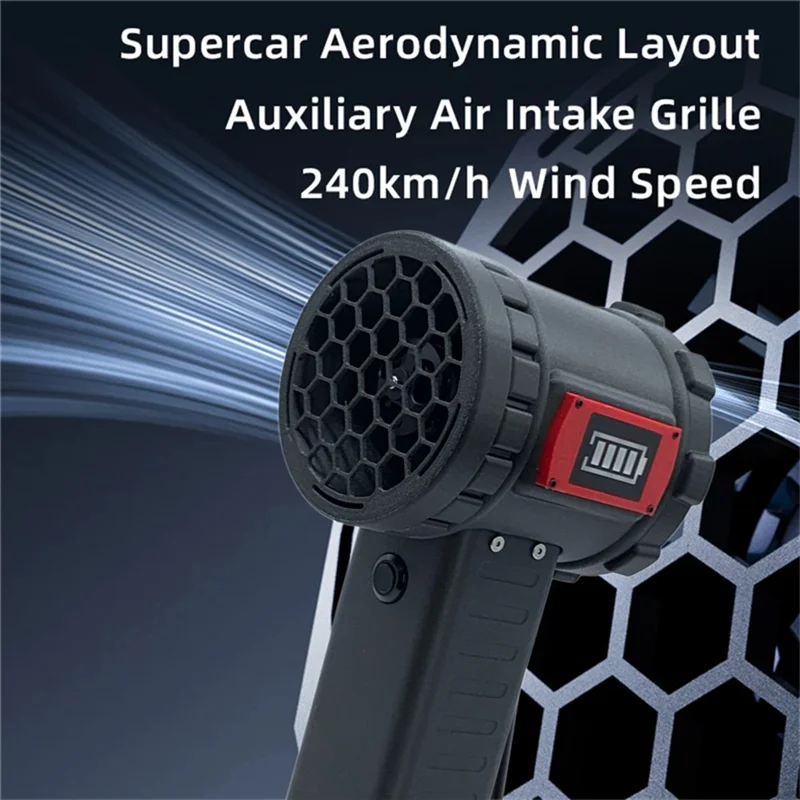LC-650W 강력 송풍기 핸드헬드 팬 브러시리스 모터 순간 추진력 1.1Kg-1.4Kg/S 240Km/H 강력한 성능