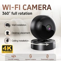 Caméra de sécurité sans fil OnePlus 360 °   Caméra de surveillance intérieure/extérieure avec vision nocturne, détection de mouvement, WiFi HD 4K, couverture complète 2