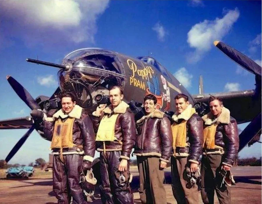 Description Picture 2 of itemBomber B3 Pilot Clothing Fur One Washed Vintage Casual High Quality Warm Men's Coat Leather Flight Suit Genuine Jacket