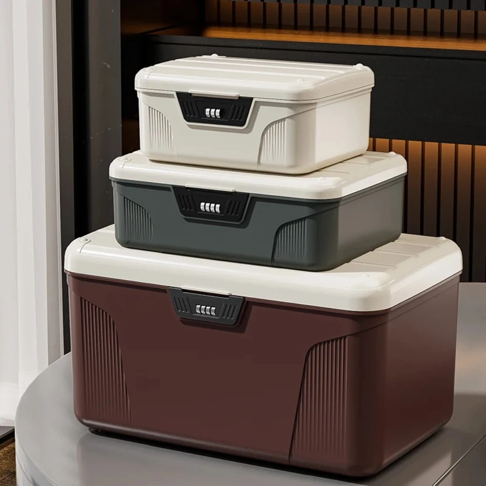 Secure Privacy File Lock Box - Valuable Item Organizer & Safe Storage Solution