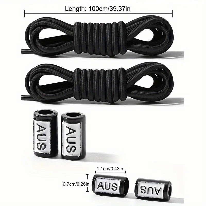 Comfortable Elastic No-Tie Shoelaces for Effortless Wear