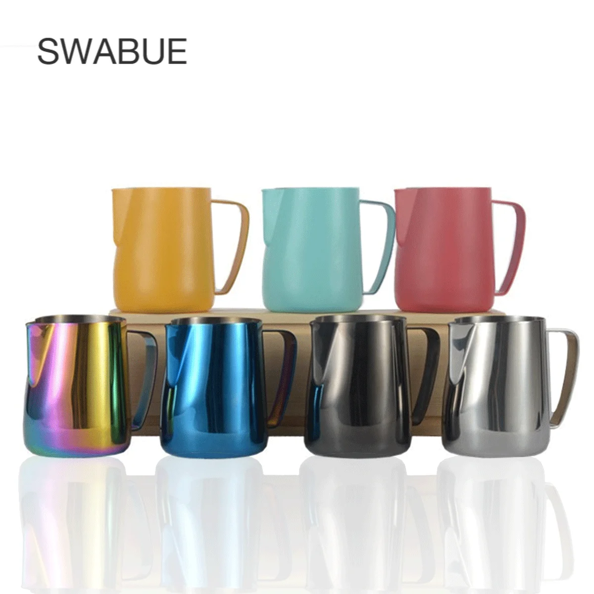 

350ml Milk Frothing jug Espresso Coffee Pitcher Barista Craft Latte Milk Frothing Jug Stainless Steel Colorful Mug Frothing Jug